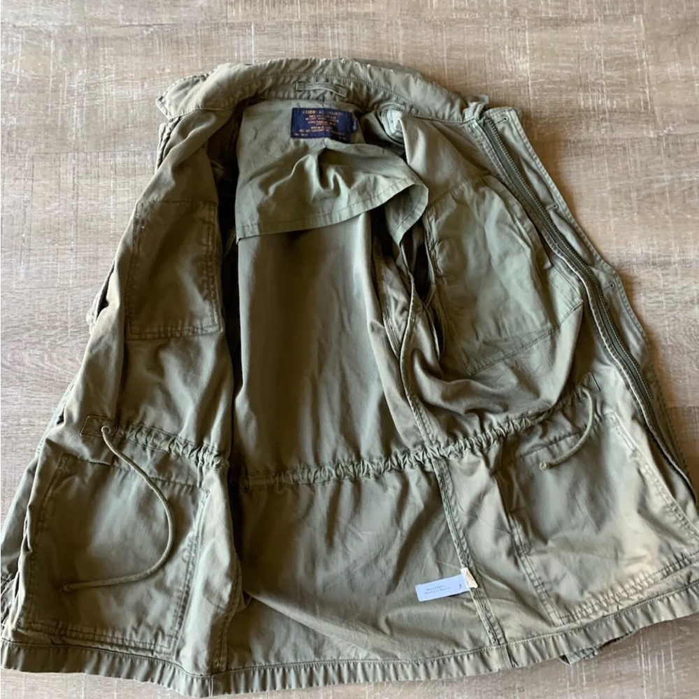 J. Crew Field Jacket Coat Men XS Military Grade A22 Type G38 Olive green AA0234 - Picture 7 of 12